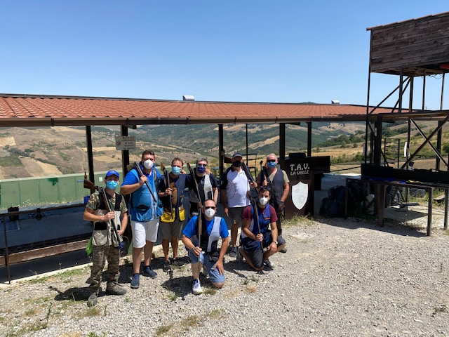 Gruppo dei premiati al Campionato Regionale di Double Trap