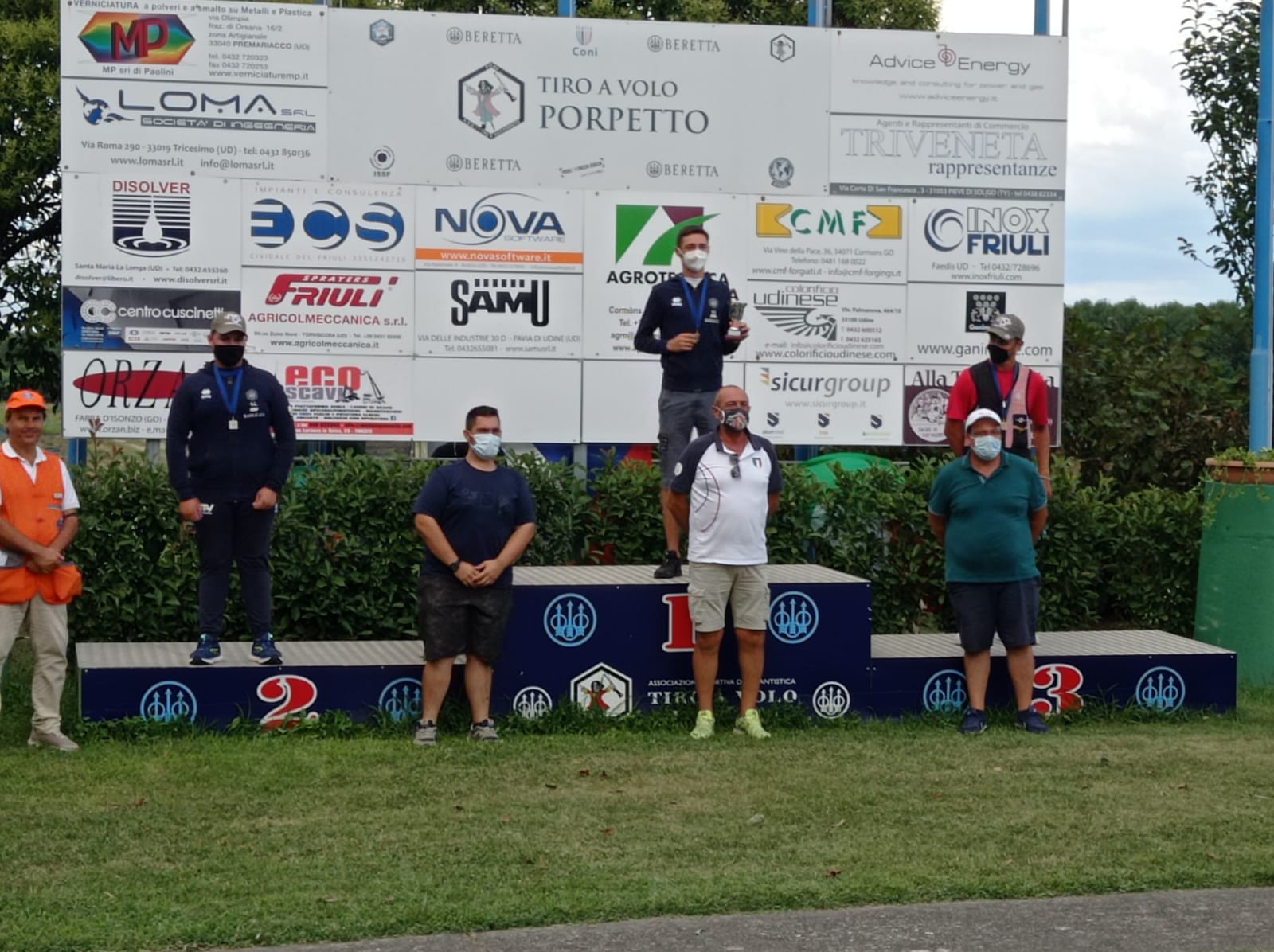 Christian Guarino 1° e Antonio La Volpe 2° sul podio internazionale di Porpetto(UD)